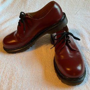 Dr Martens made in England UK 7 Cherry Red 1461